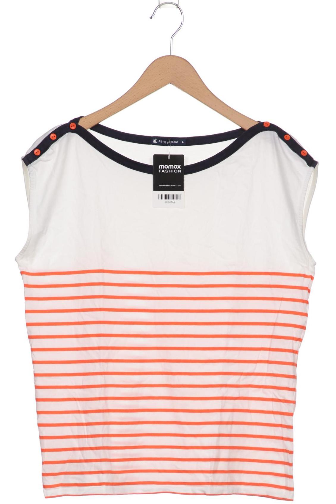 

Petit Bateau Damen T-Shirt, weiß
