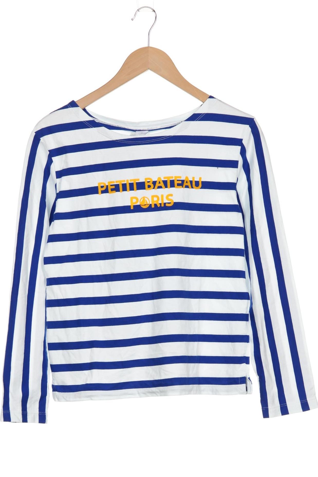 

Petit Bateau Damen Langarmshirt, marineblau, Gr. 36