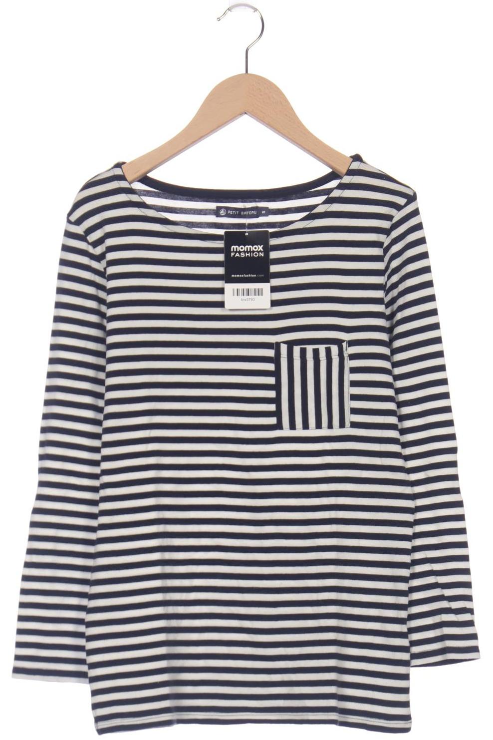 

Petit Bateau Damen Langarmshirt, marineblau, Gr. 36