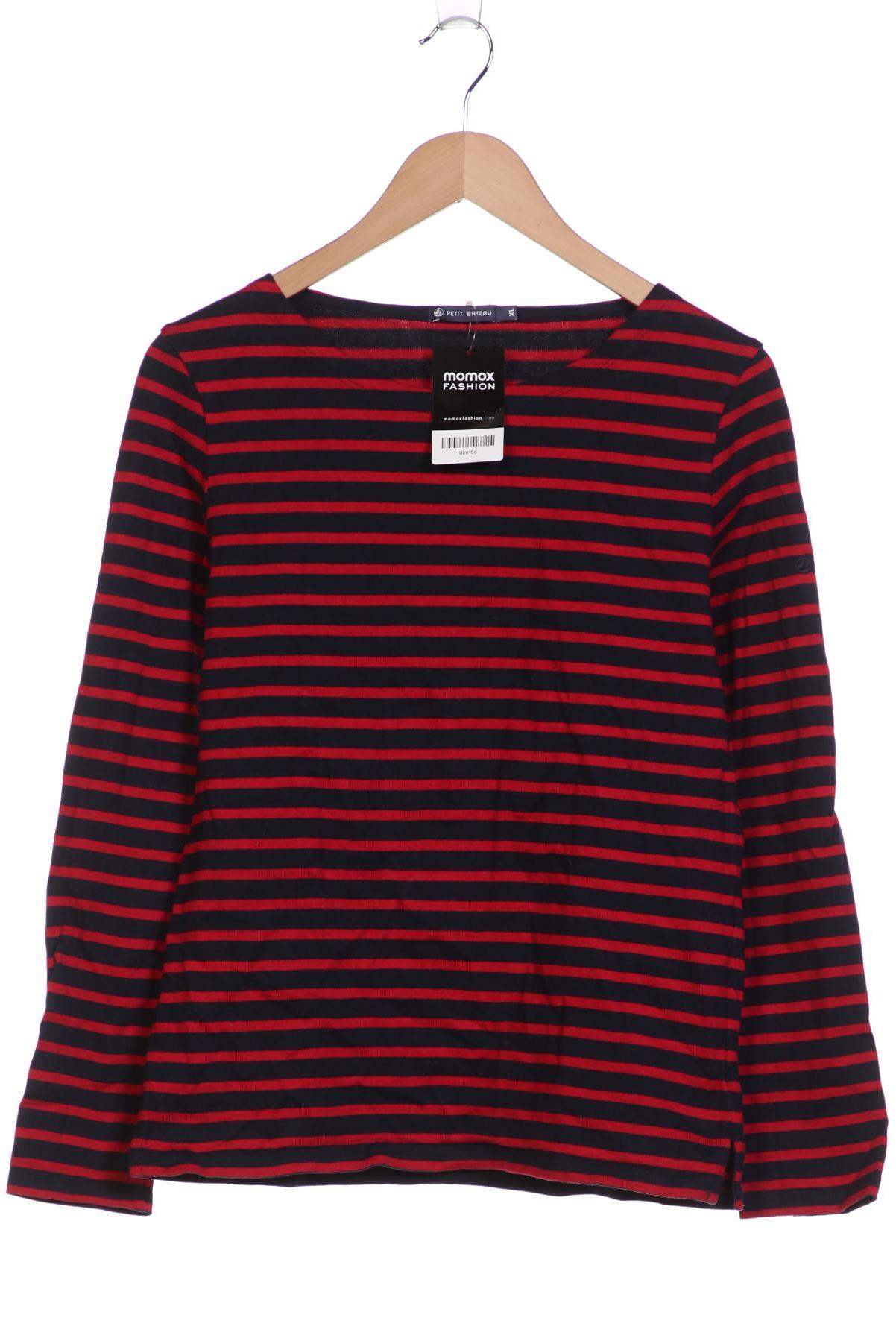 

Petit Bateau Damen Langarmshirt, marineblau, Gr. 44