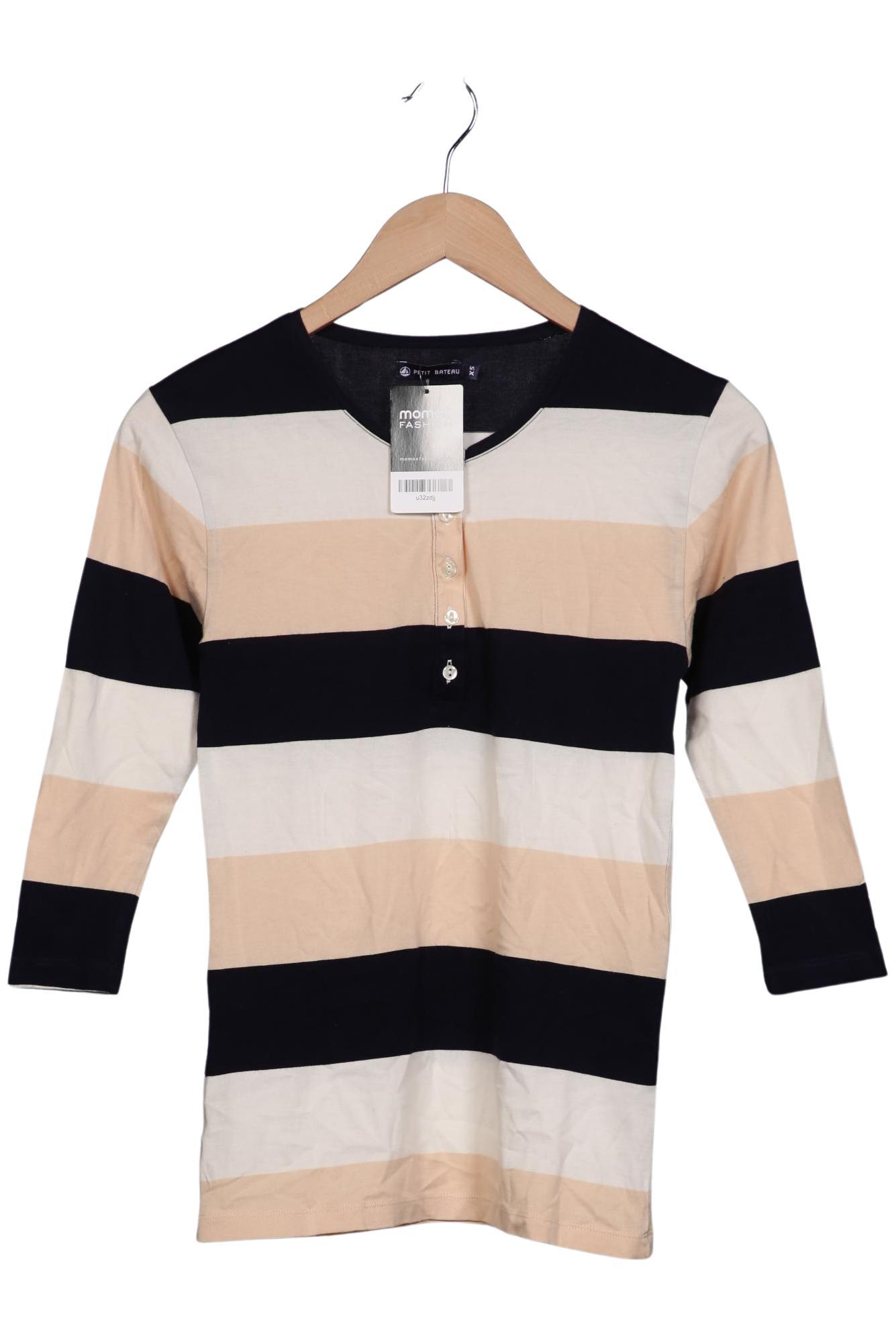 

Petit Bateau Damen Langarmshirt, mehrfarbig, Gr. 34