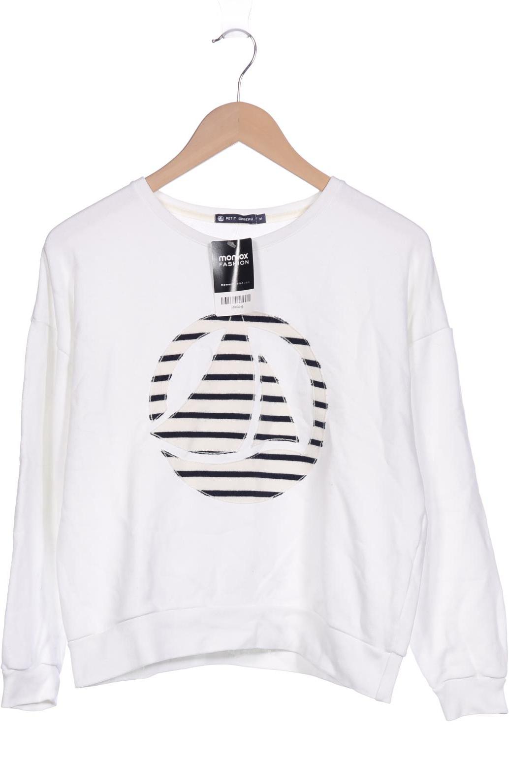 

Petit Bateau Damen Sweatshirt, weiß, Gr. 36