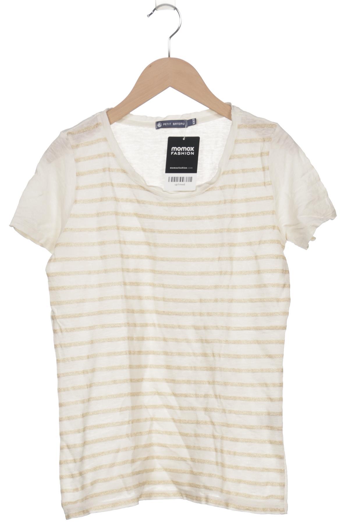 

Petit Bateau Damen T-Shirt, cremeweiß, Gr. 32