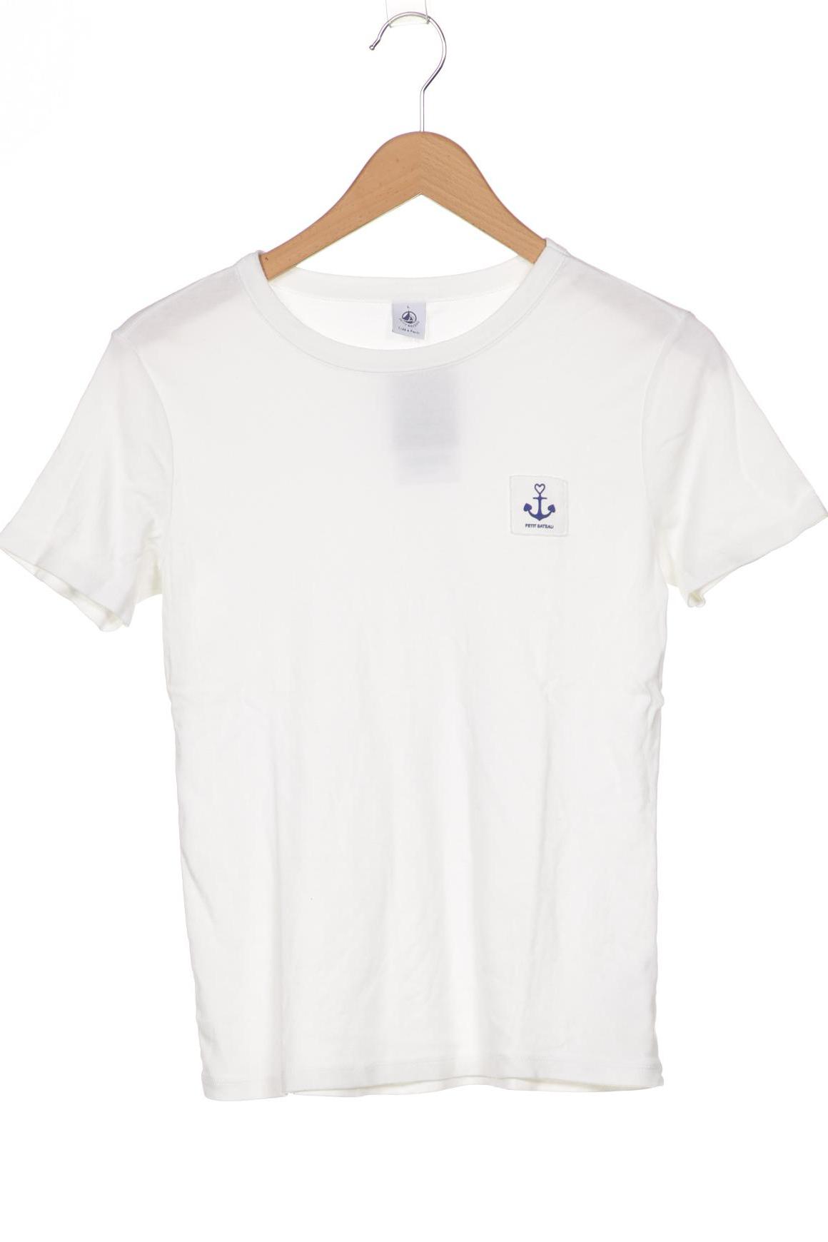 

Petit Bateau Damen T-Shirt, weiß