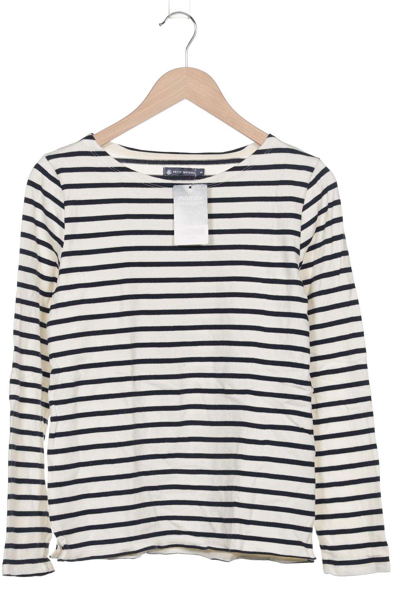 

Petit Bateau Damen Langarmshirt, cremeweiß, Gr. 36