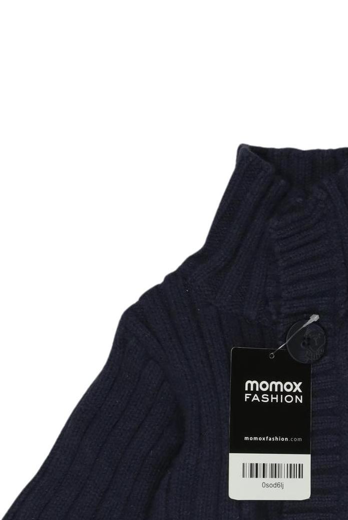 Thumbnail - Petit Bateau Jungen Strickjacke, marineblau, Gr. 74