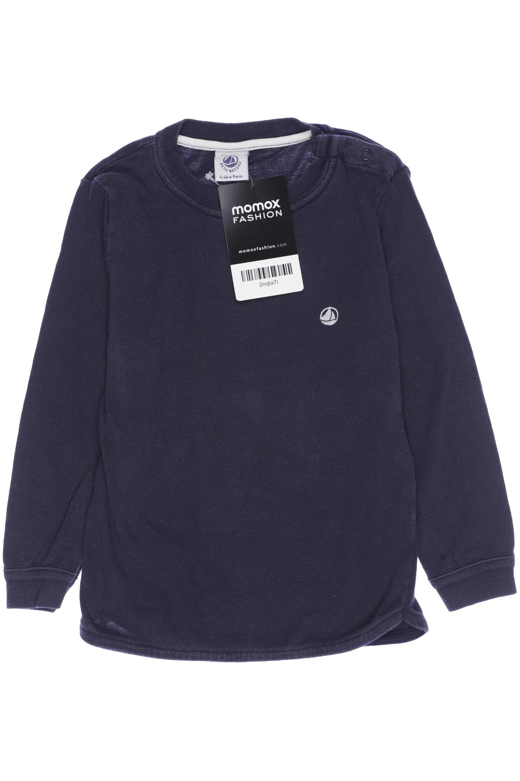 

Petit Bateau Jungen Langarmshirt, marineblau, Gr. 92