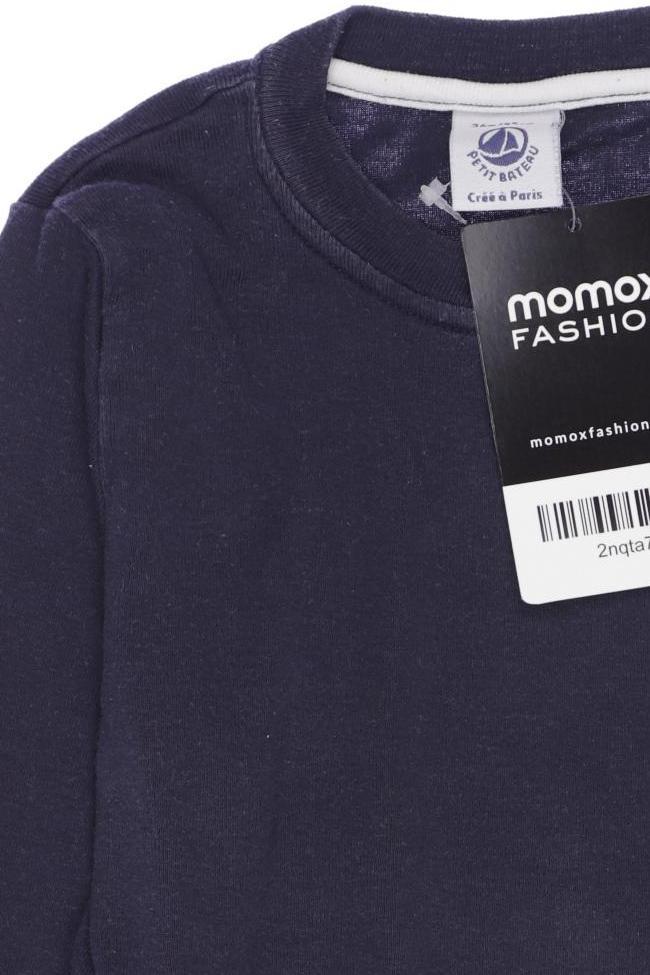 Thumbnail - Petit Bateau Jungen Langarmshirt, marineblau, Gr. 92