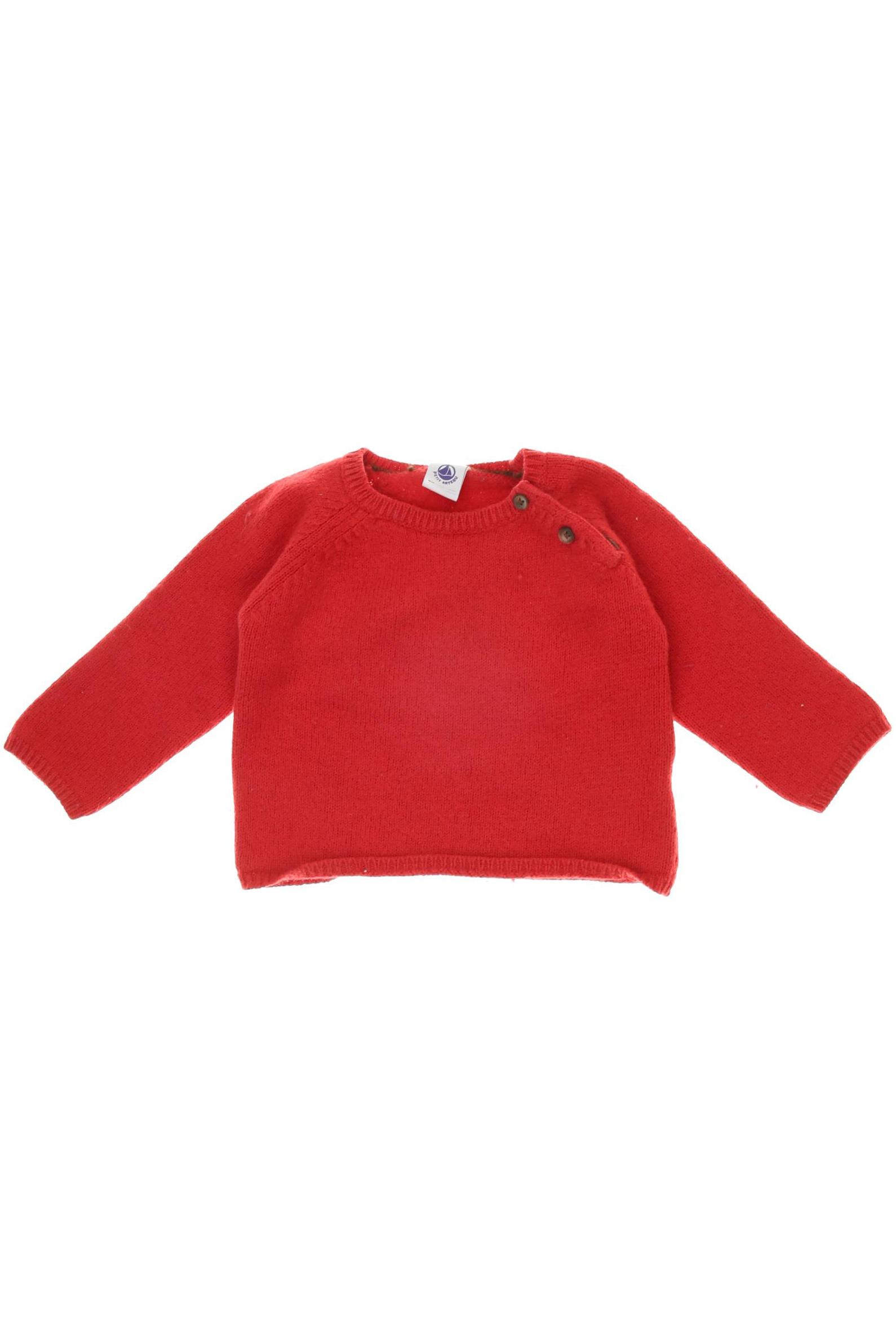 

Petit Bateau Jungen Pullover, rot, Gr. 74