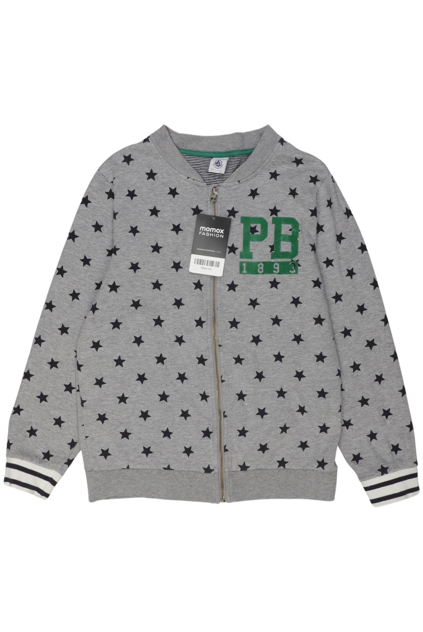 

Petit Bateau Jungen Hoodies & Sweater, grau, Gr. 140