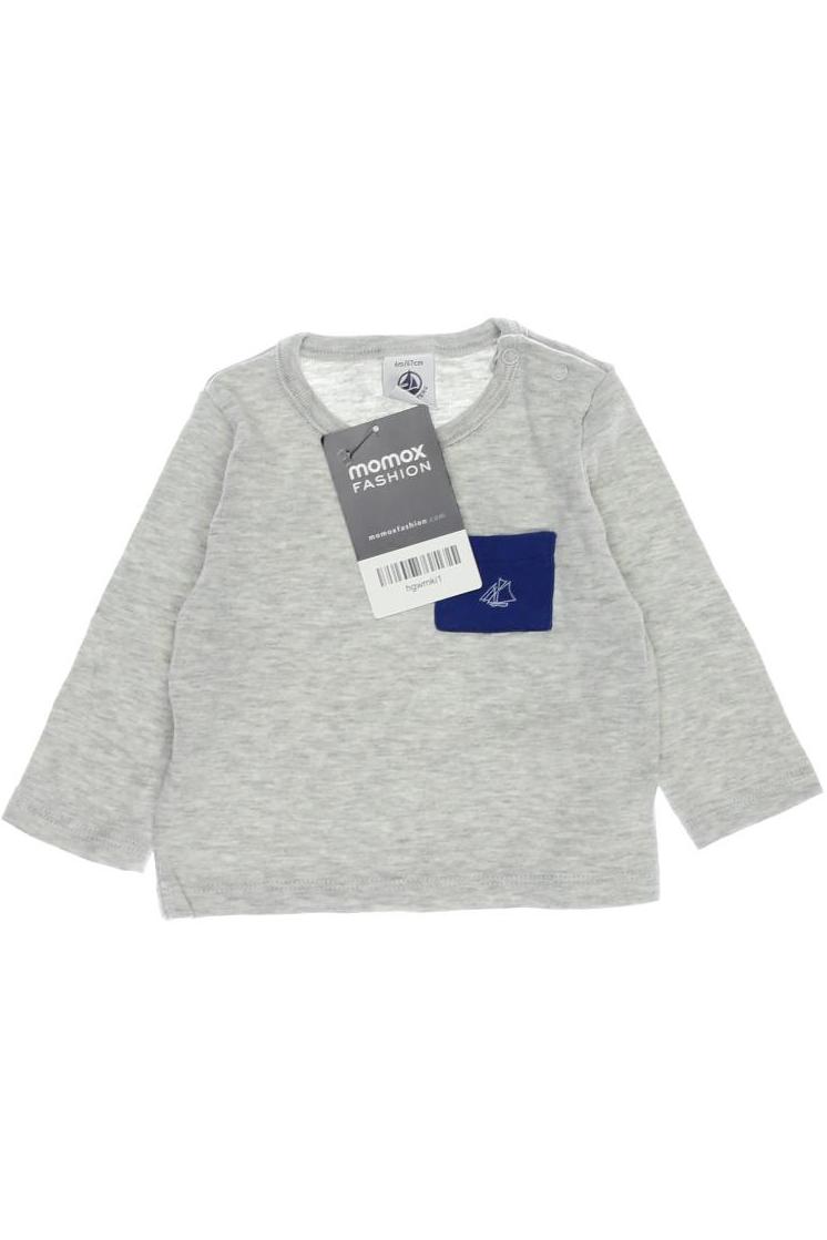 

Petit Bateau Herren Langarmshirt, grau, Gr. 62