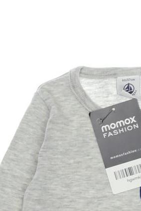 Thumbnail - Petit Bateau Jungen Langarmshirt, grau, Gr. 62