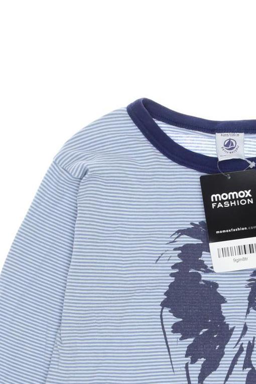 Thumbnail - Petit Bateau Herren Langarmshirt, hellblau, Gr. 116
