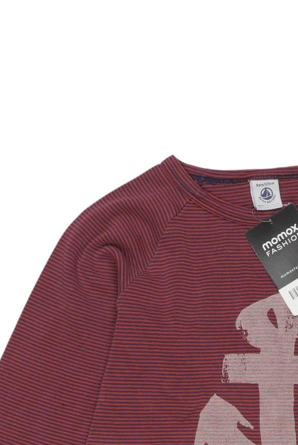 Thumbnail - Petit Bateau Jungen Langarmshirt, rot, Gr. 122