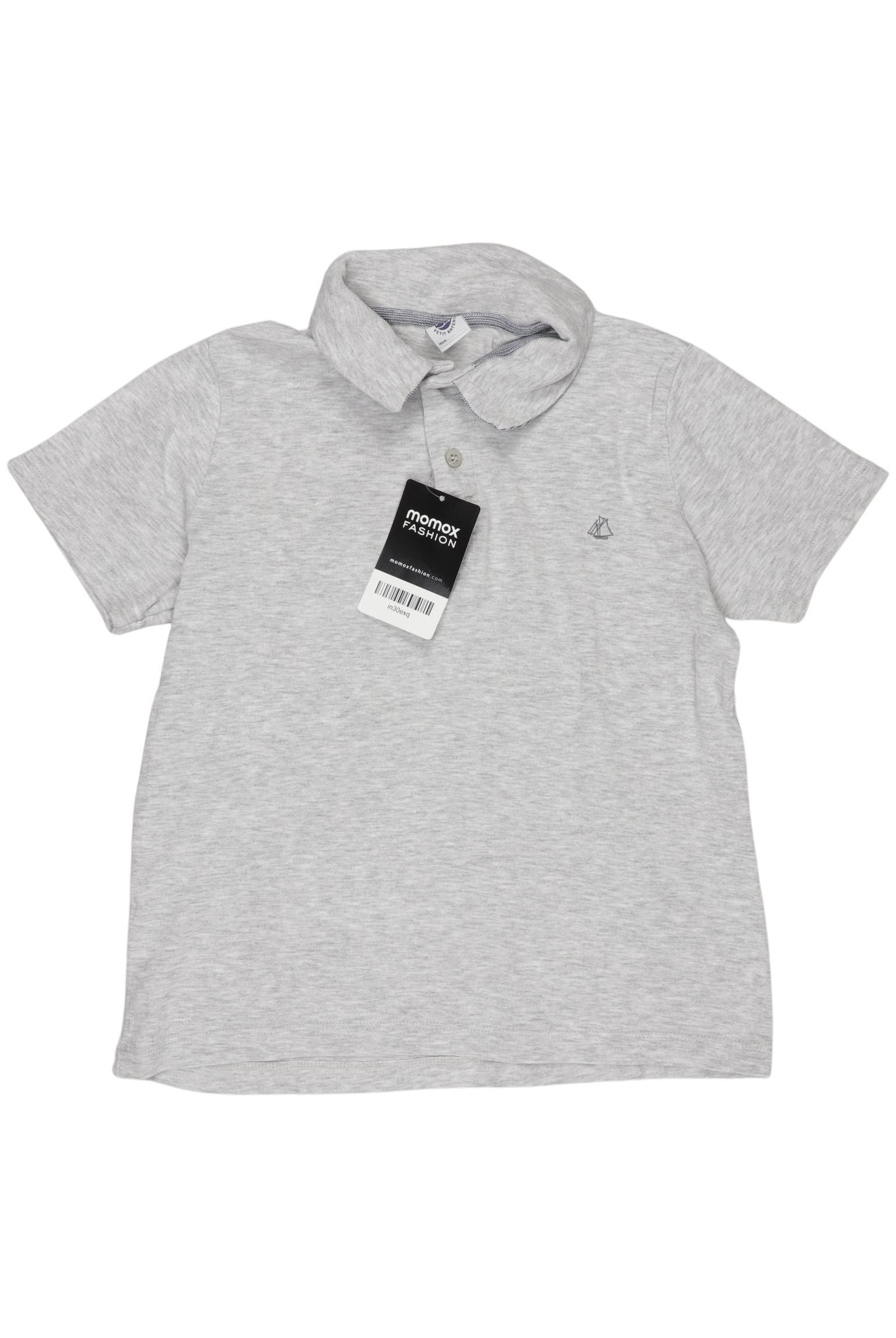 

Petit Bateau Herren Poloshirt, grau, Gr. 140