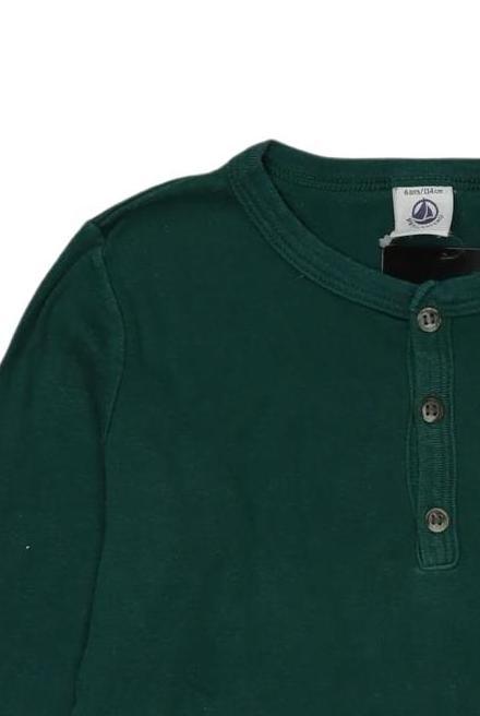 Thumbnail - Petit Bateau Jungen Langarmshirt, grün, Gr. 110