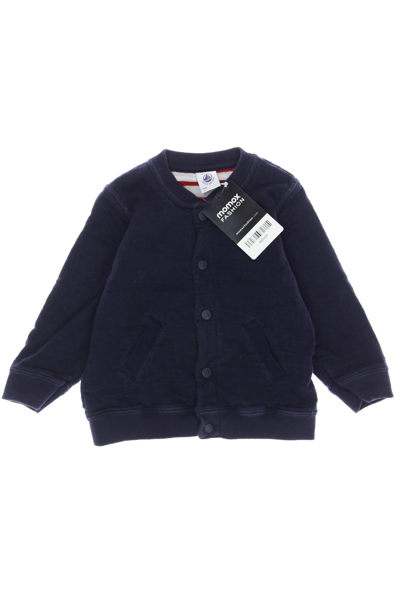 

Petit Bateau Herren Strickjacke, marineblau, Gr. 80