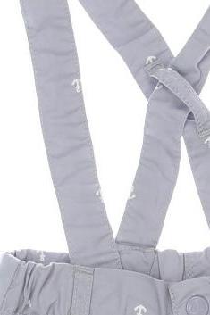 Thumbnail - Petit Bateau Jungen Shorts, grau, Gr. 74