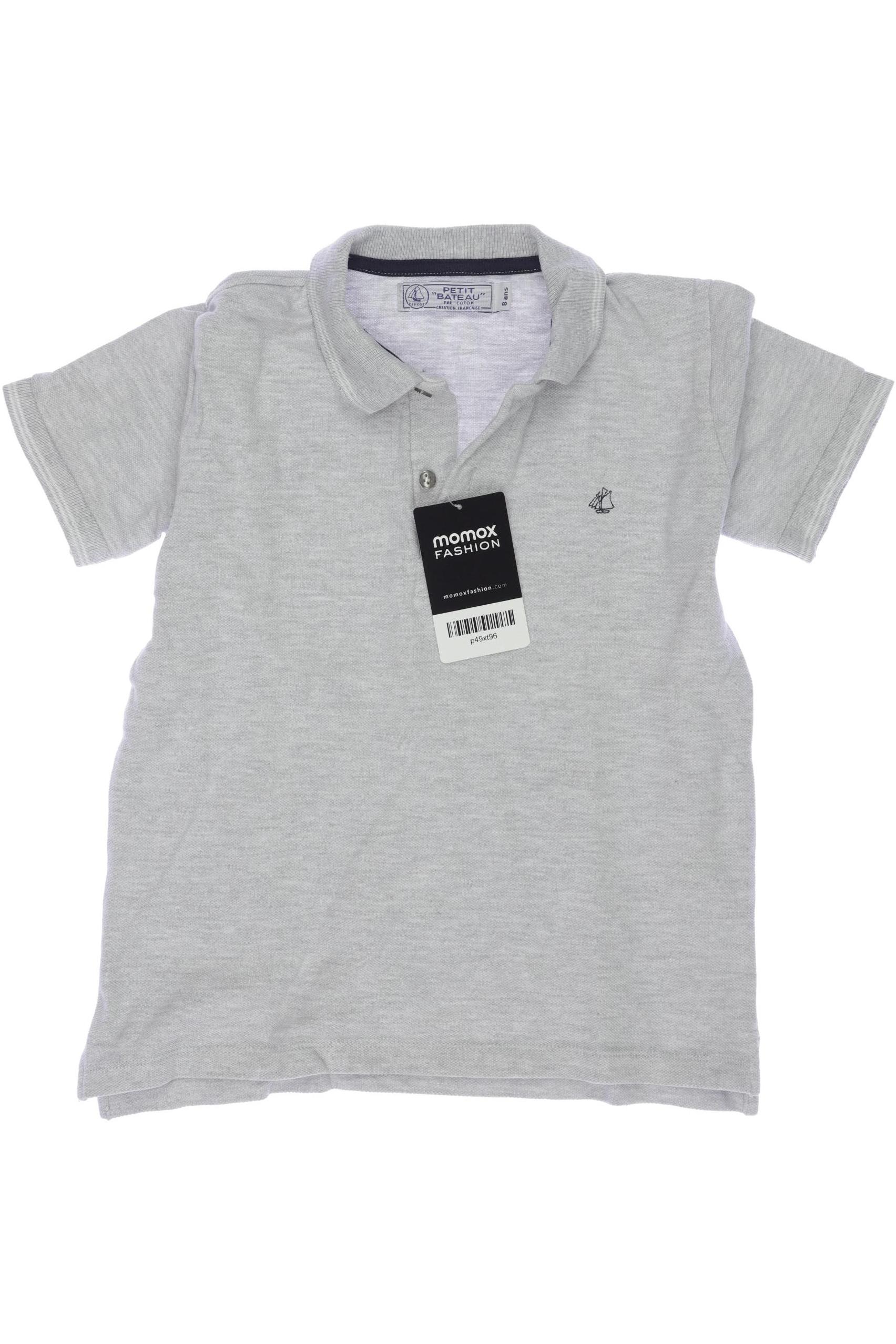 

Petit Bateau Herren Poloshirt, grau, Gr. 128