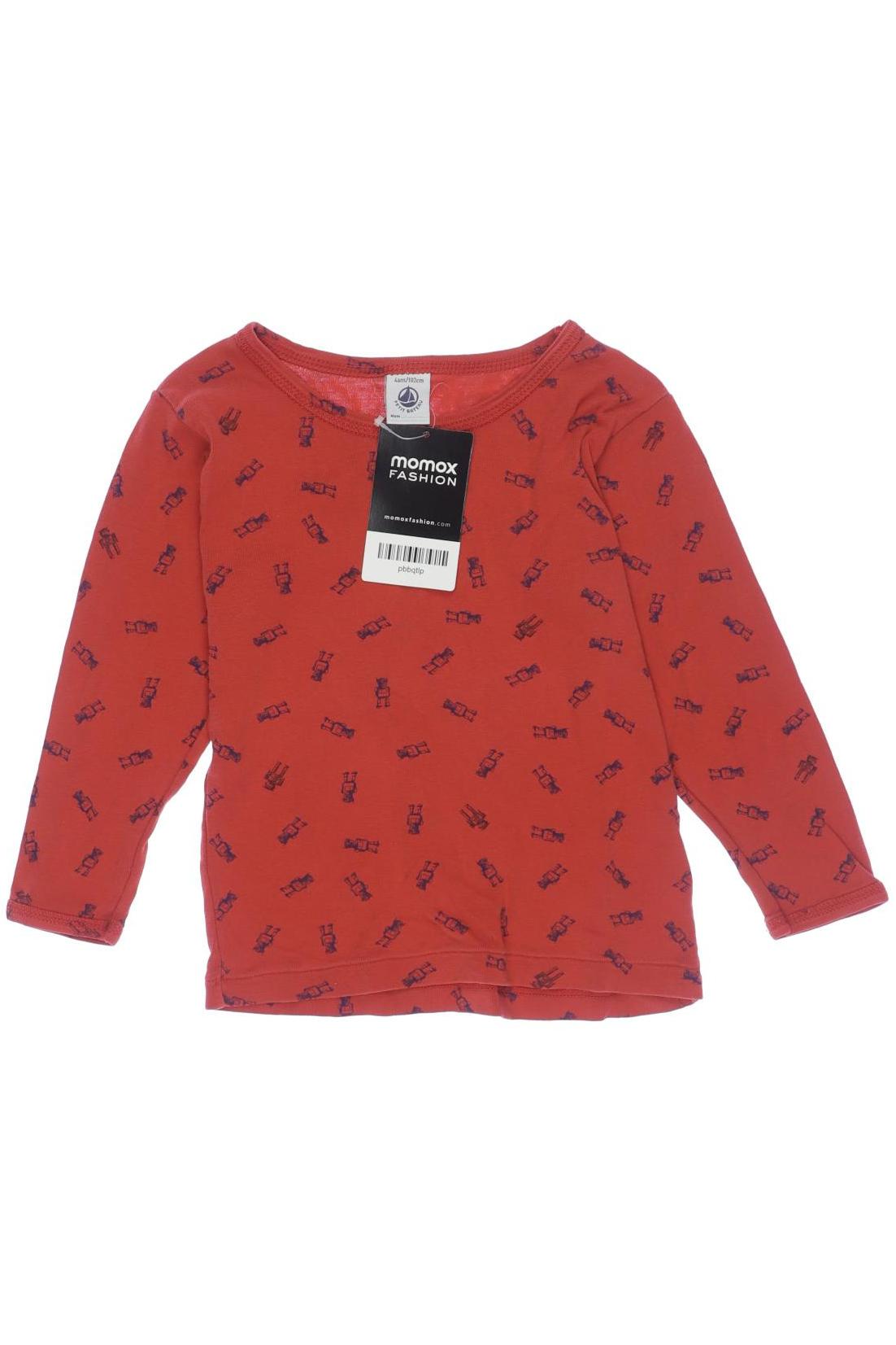 

Petit Bateau Herren Langarmshirt, rot, Gr. 98