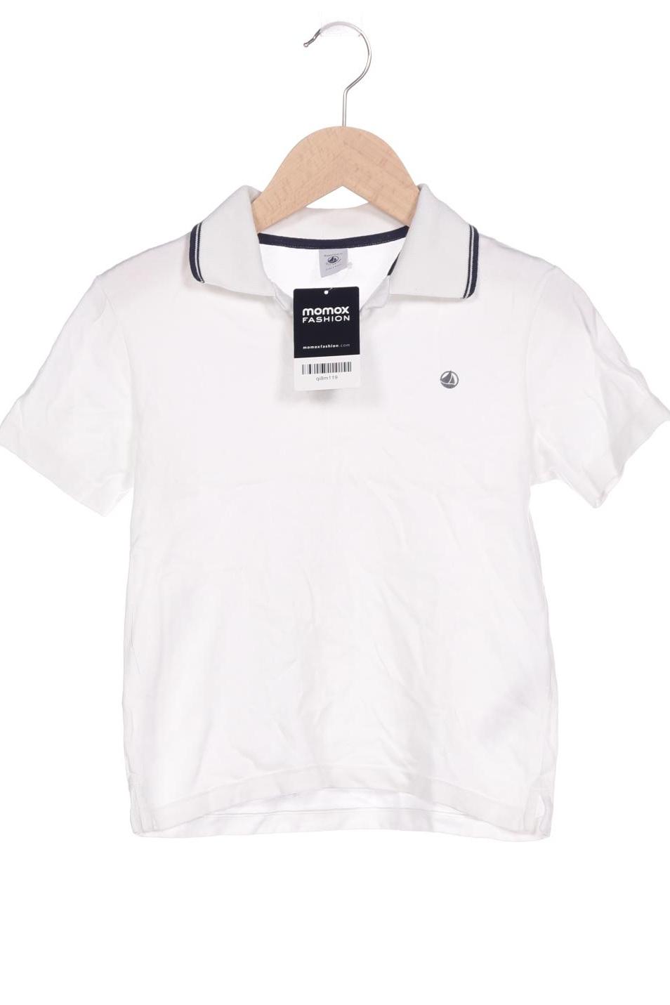 

Petit Bateau Herren Poloshirt, weiß, Gr. 140