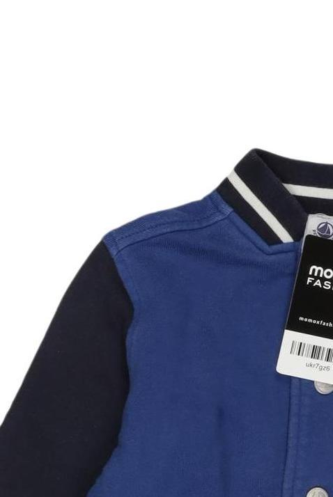 Thumbnail - Petit Bateau Jungen Jacke, marineblau, Gr. 92