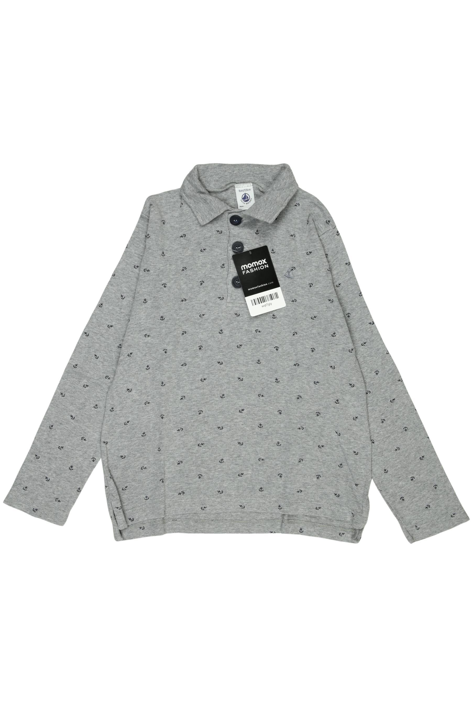 

Petit Bateau Herren Poloshirt, grau, Gr. 128