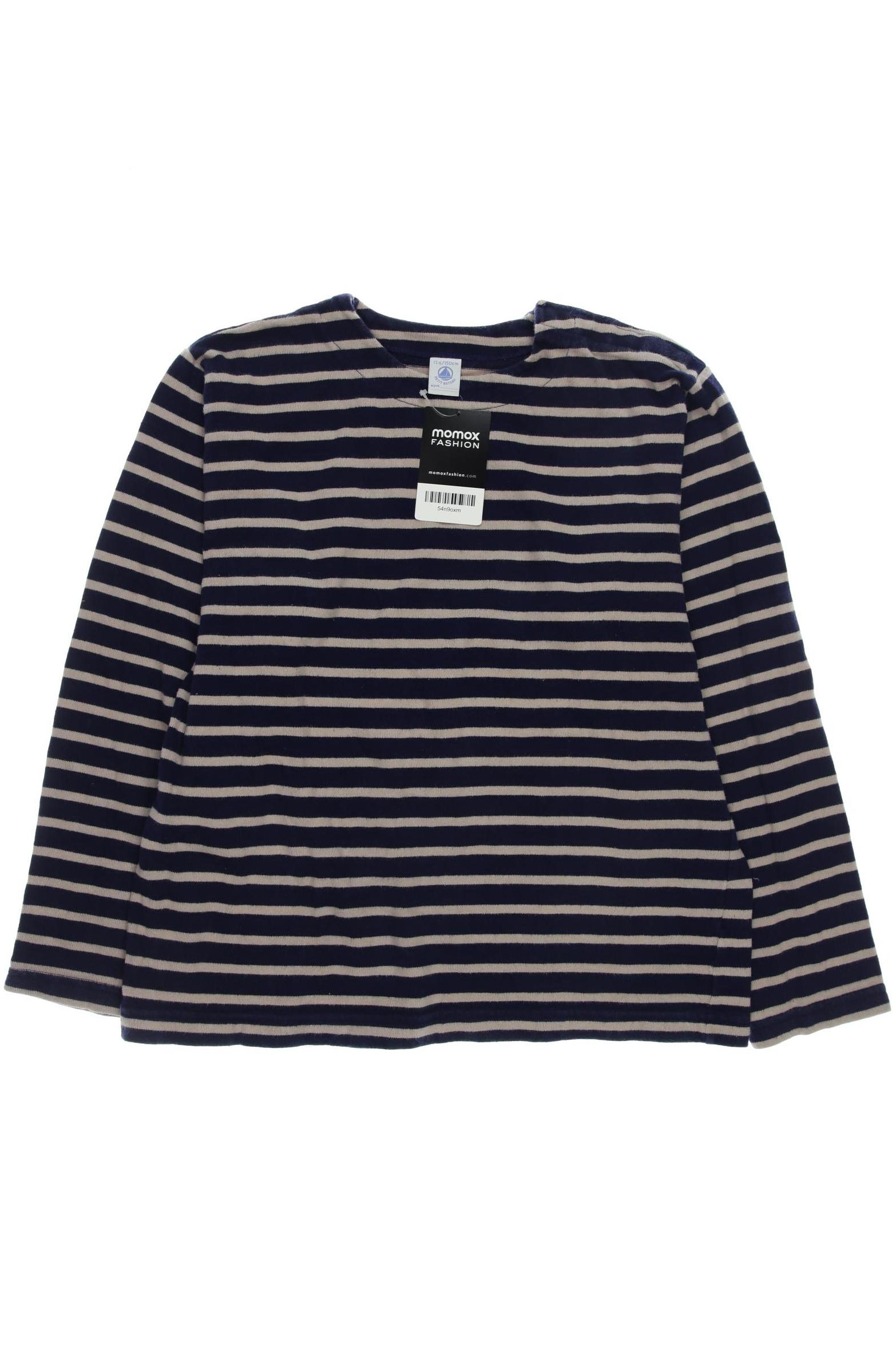

Petit Bateau Damen Langarmshirt, marineblau, Gr. 12