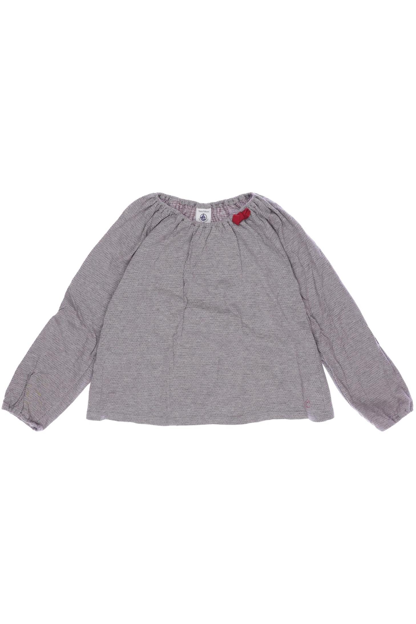 

Petit Bateau Mädchen Langarmshirt, grau