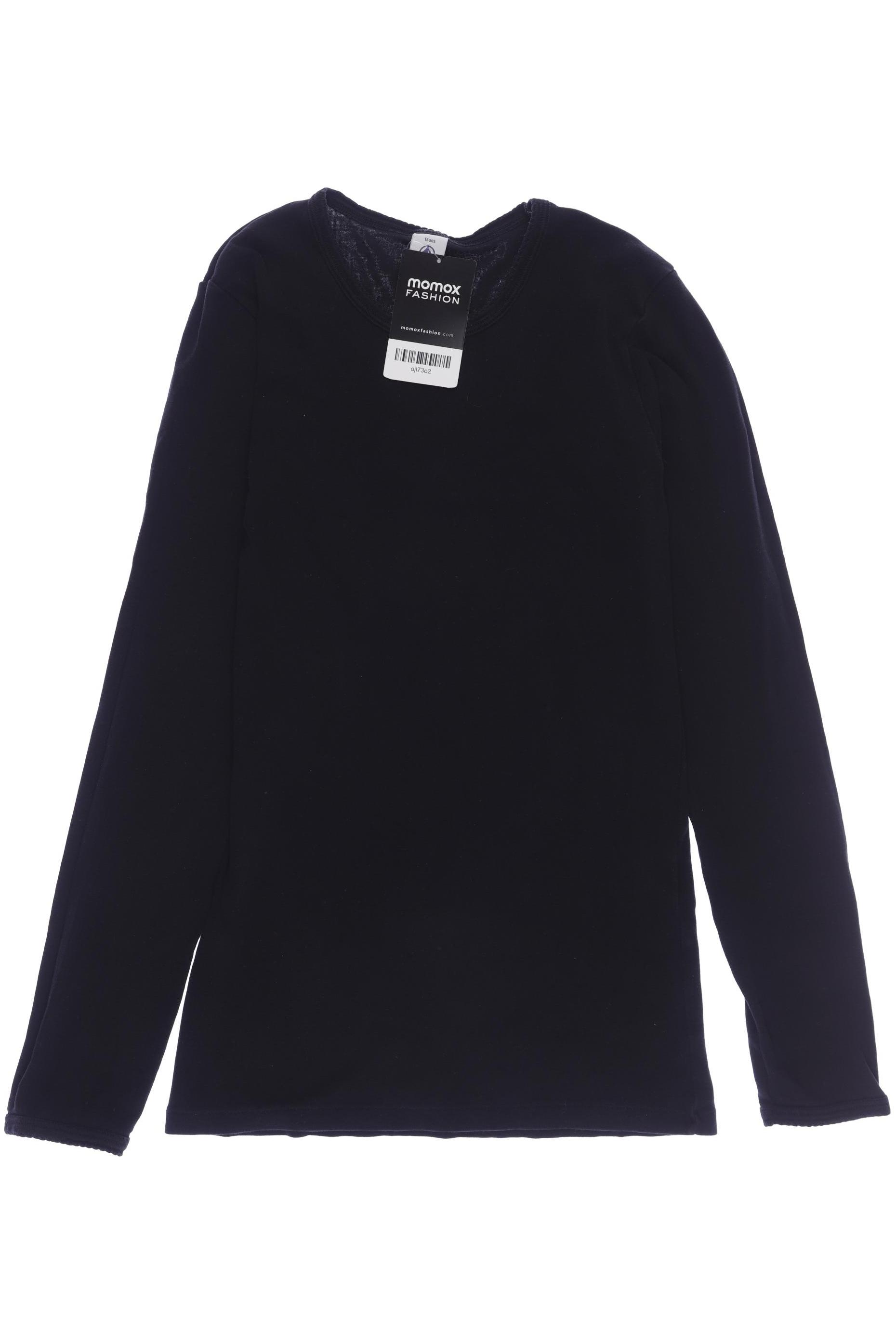 

Petit Bateau Mädchen Langarmshirt, schwarz