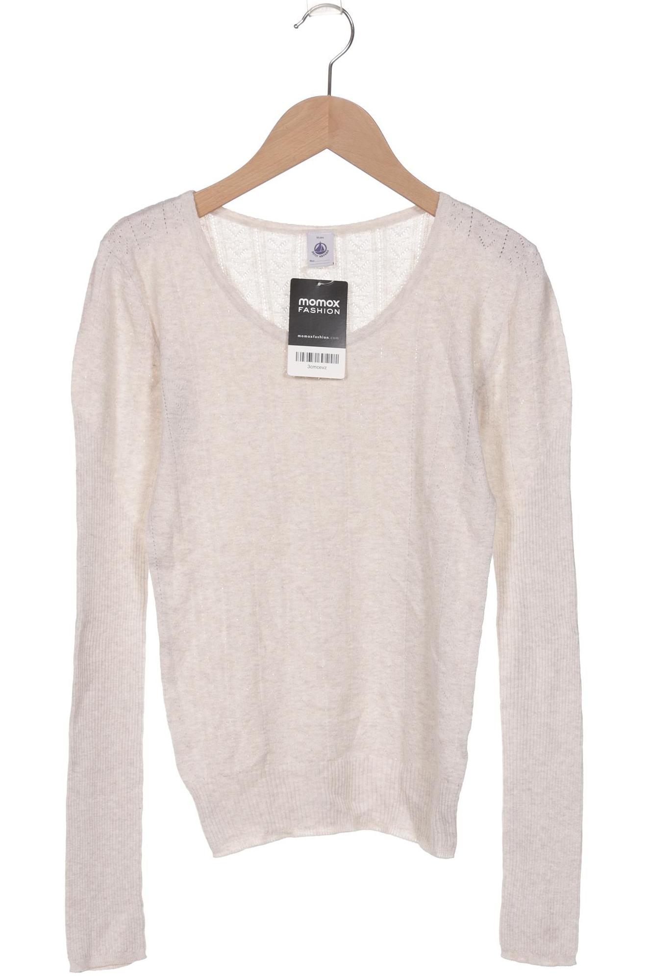 

Petit Bateau Damen Pullover, cremeweiß, Gr. 164