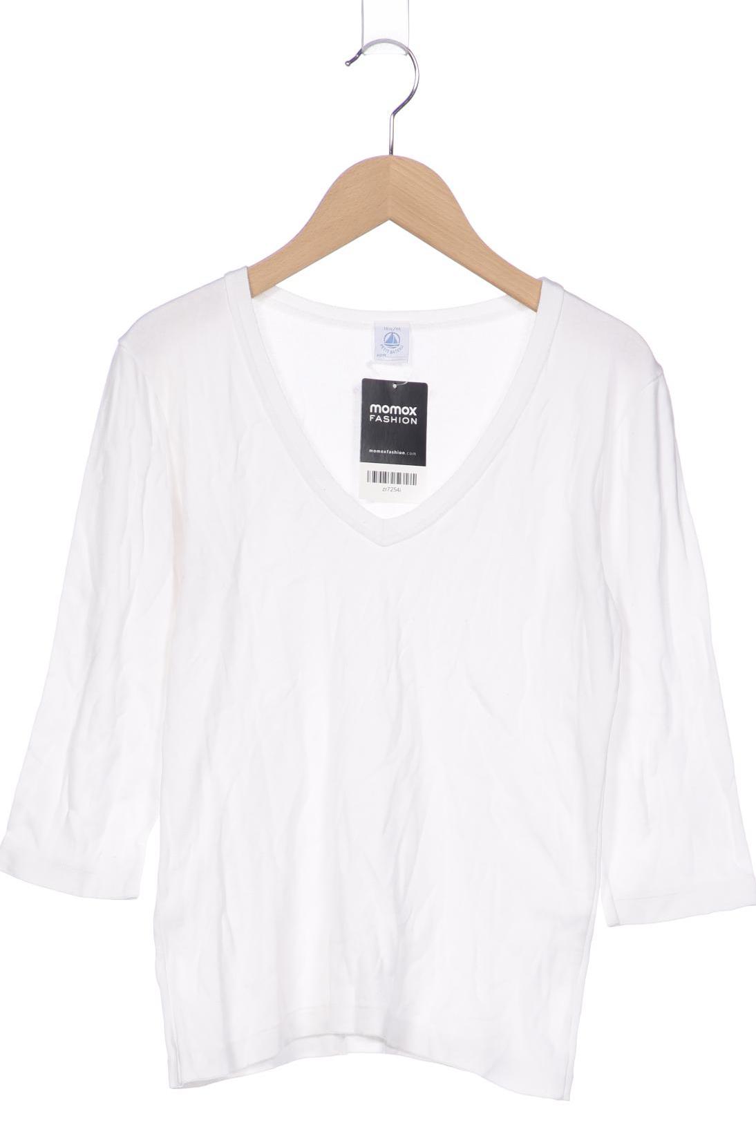 

Petit Bateau Damen Langarmshirt, weiß, Gr. 176