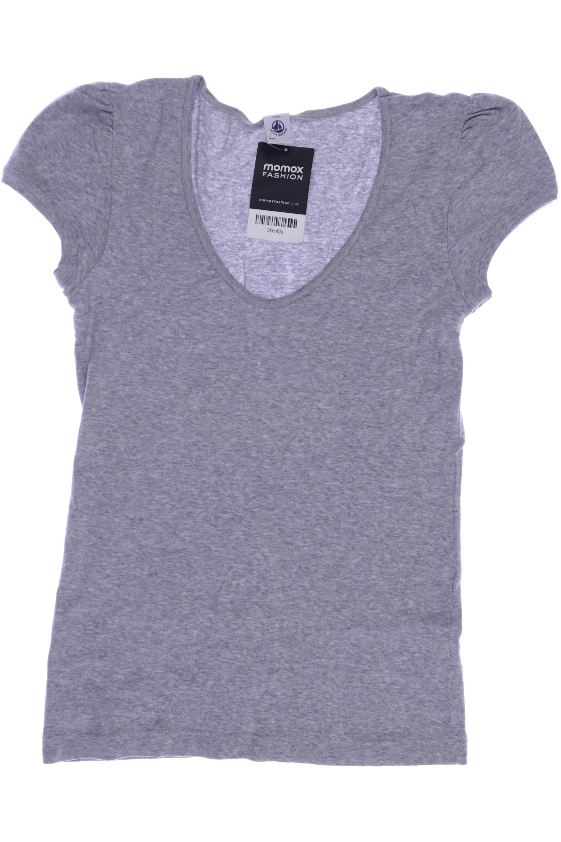 

Petit Bateau Damen T-Shirt, grau, Gr. 176