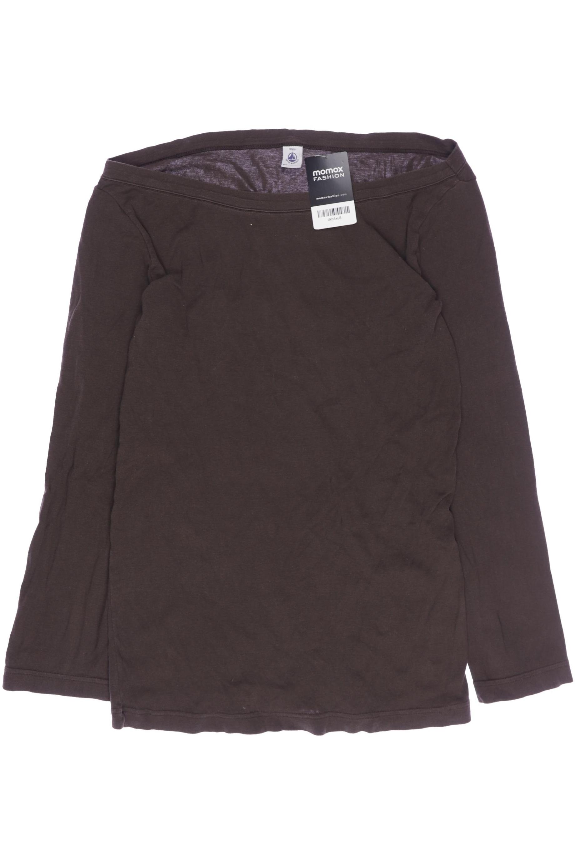 

Petit Bateau Damen Langarmshirt, braun, Gr. 182