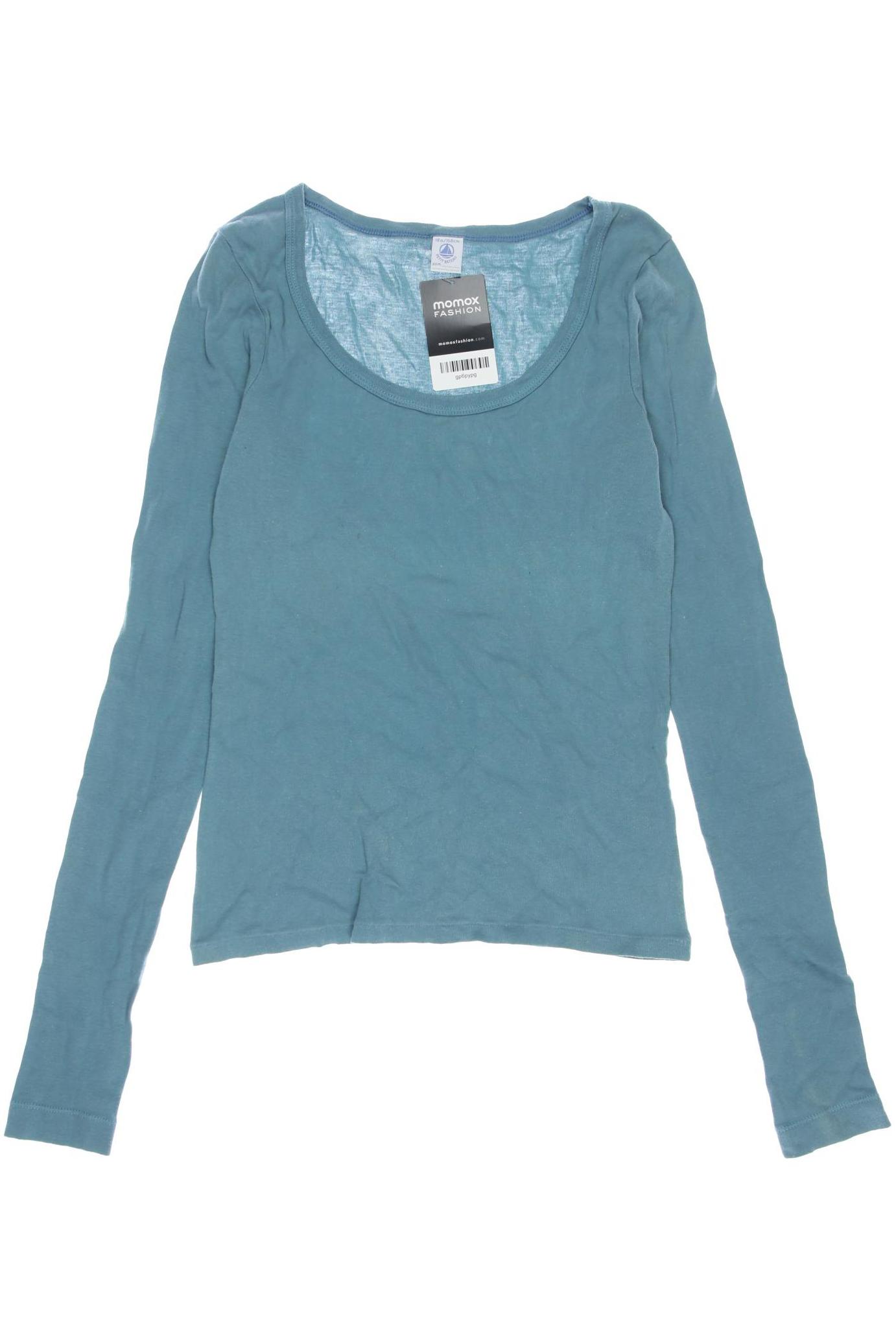 

Petit Bateau Damen Langarmshirt, blau, Gr. 164