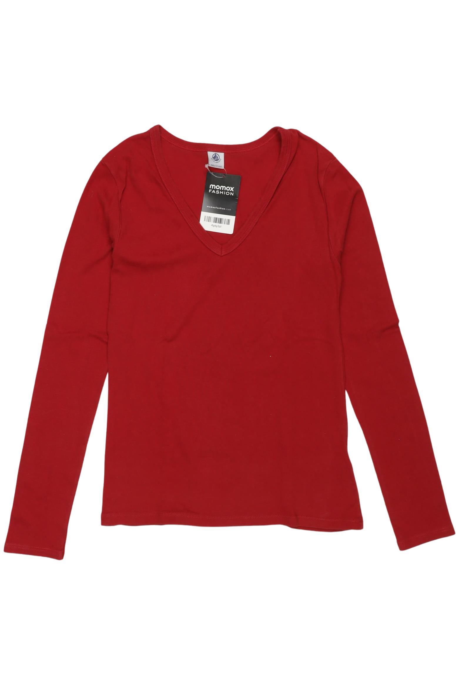 

Petit Bateau Mädchen Langarmshirt, rot, Gr. 12