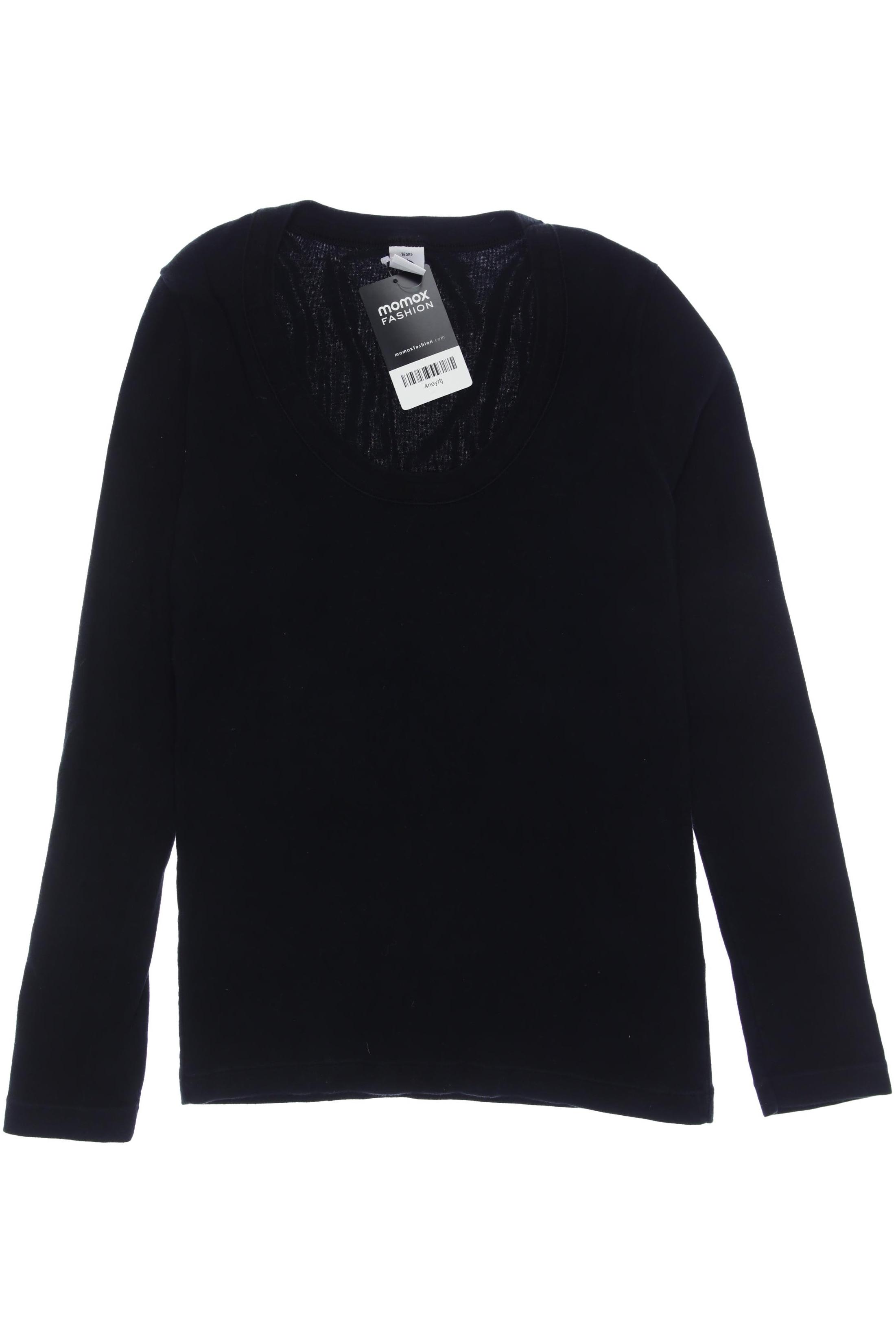 

Petit Bateau Damen Langarmshirt, schwarz, Gr. 16