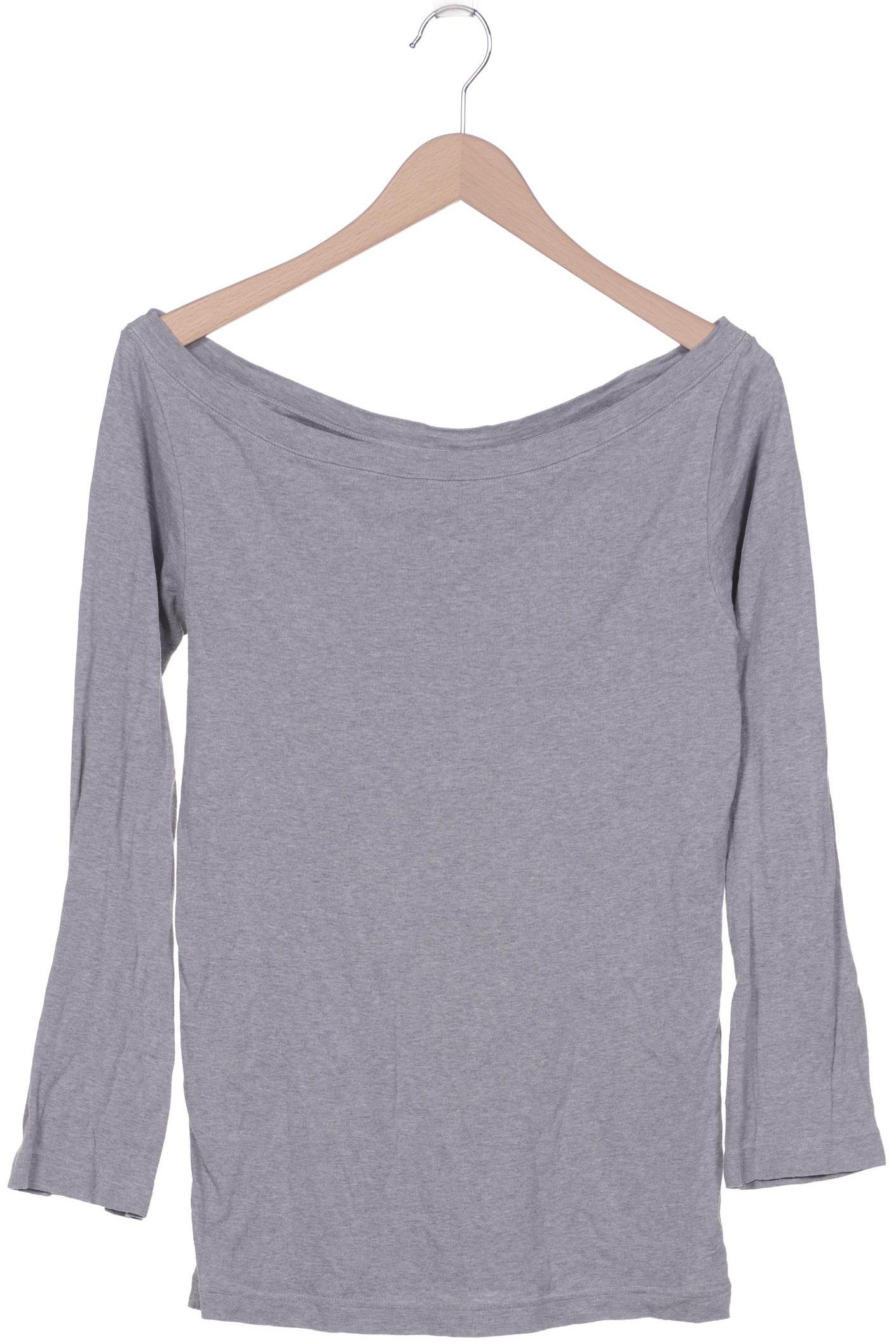 

Petit Bateau Damen Langarmshirt, grau, Gr. 18