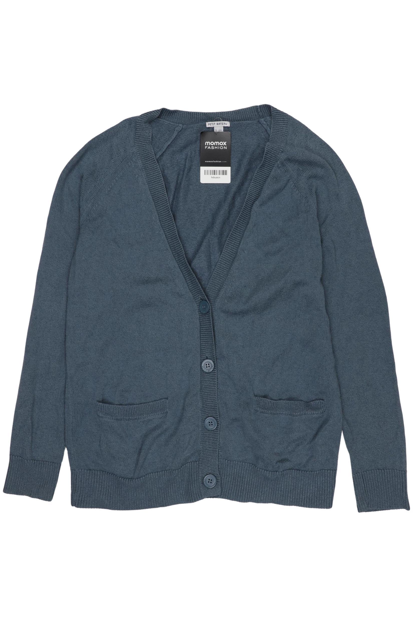 

Petit Bateau Damen Strickjacke, blau, Gr. 16