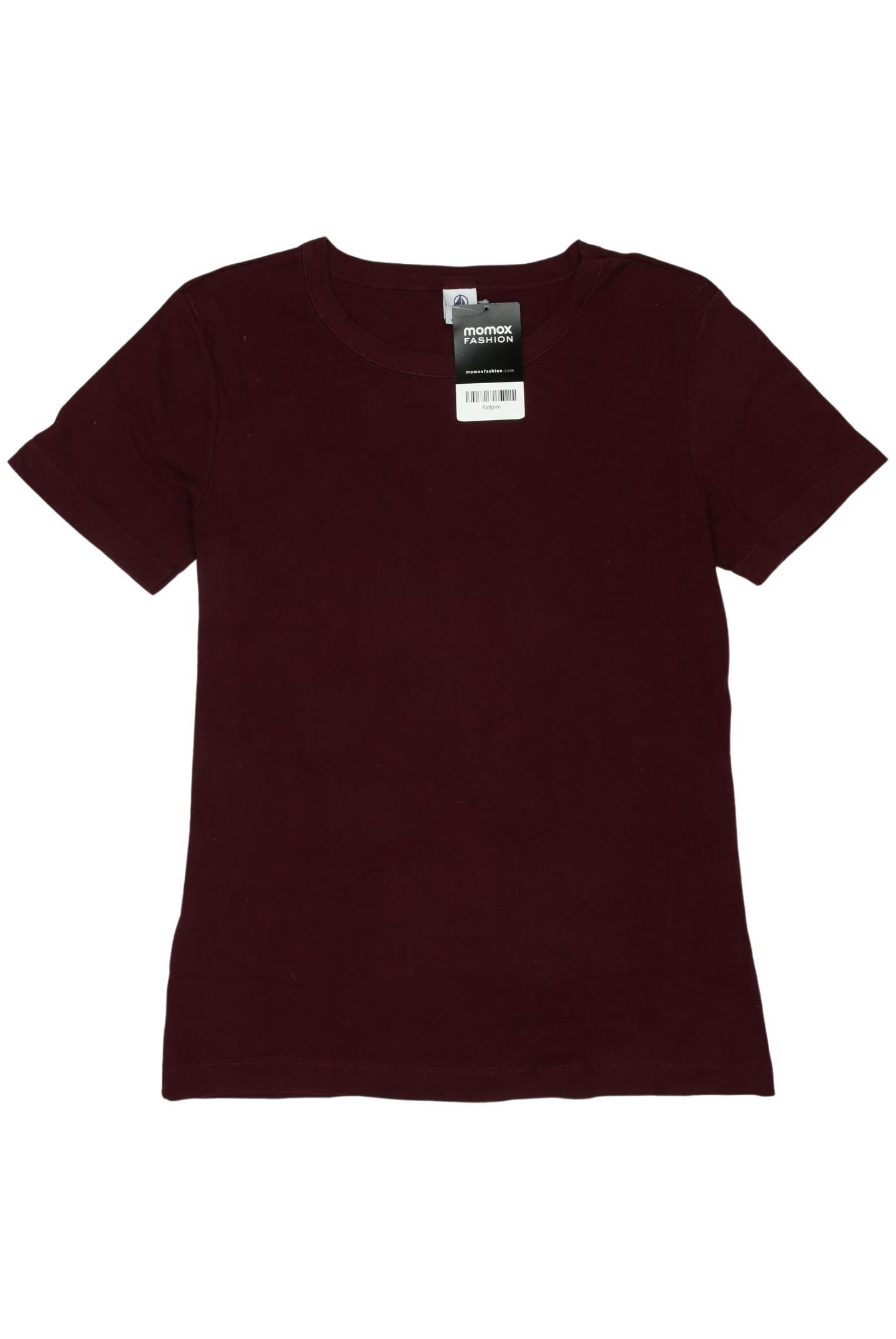 

Petit Bateau Damen T-Shirt, bordeaux, Gr. 20