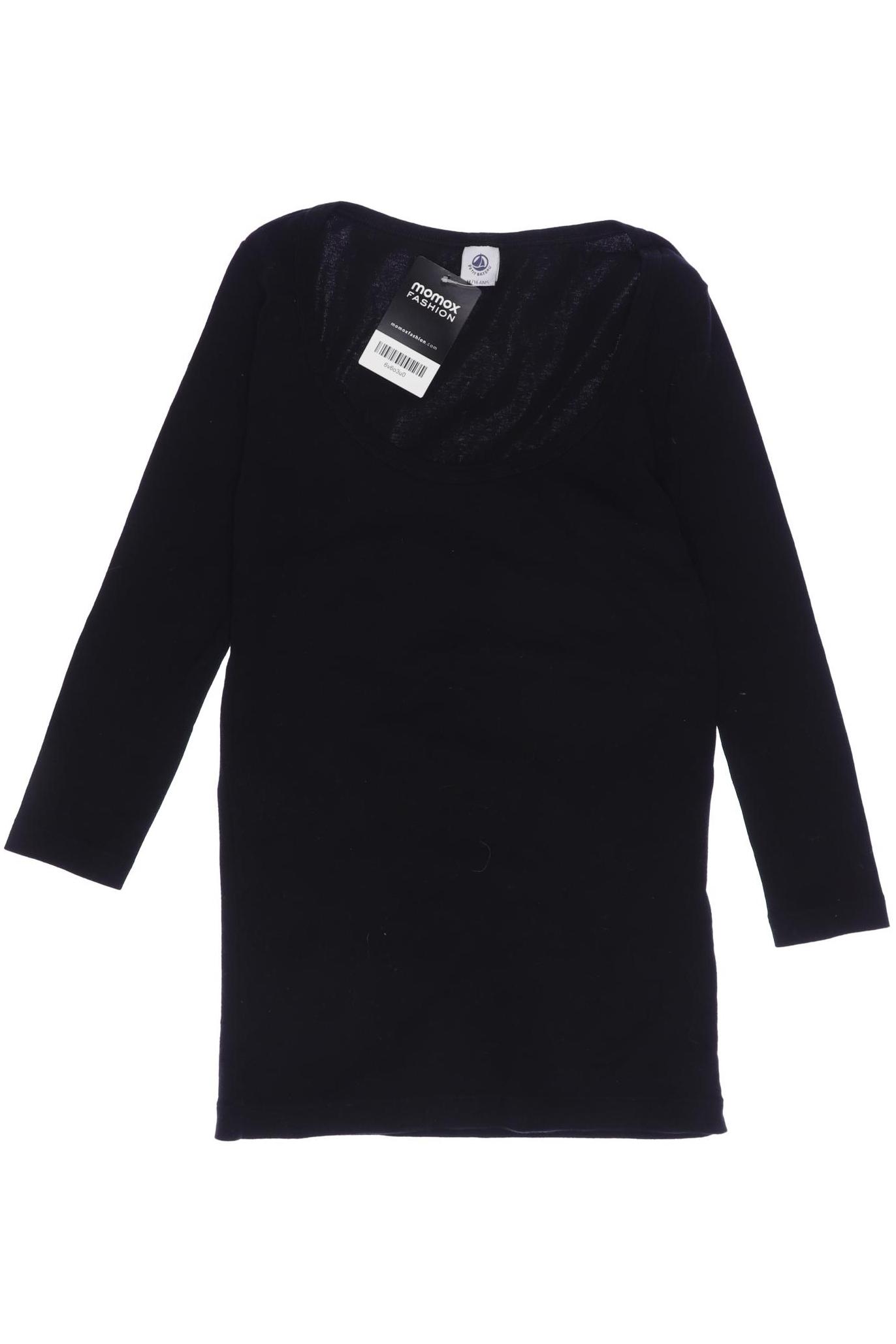 

Petit Bateau Damen Langarmshirt, schwarz, Gr. 176