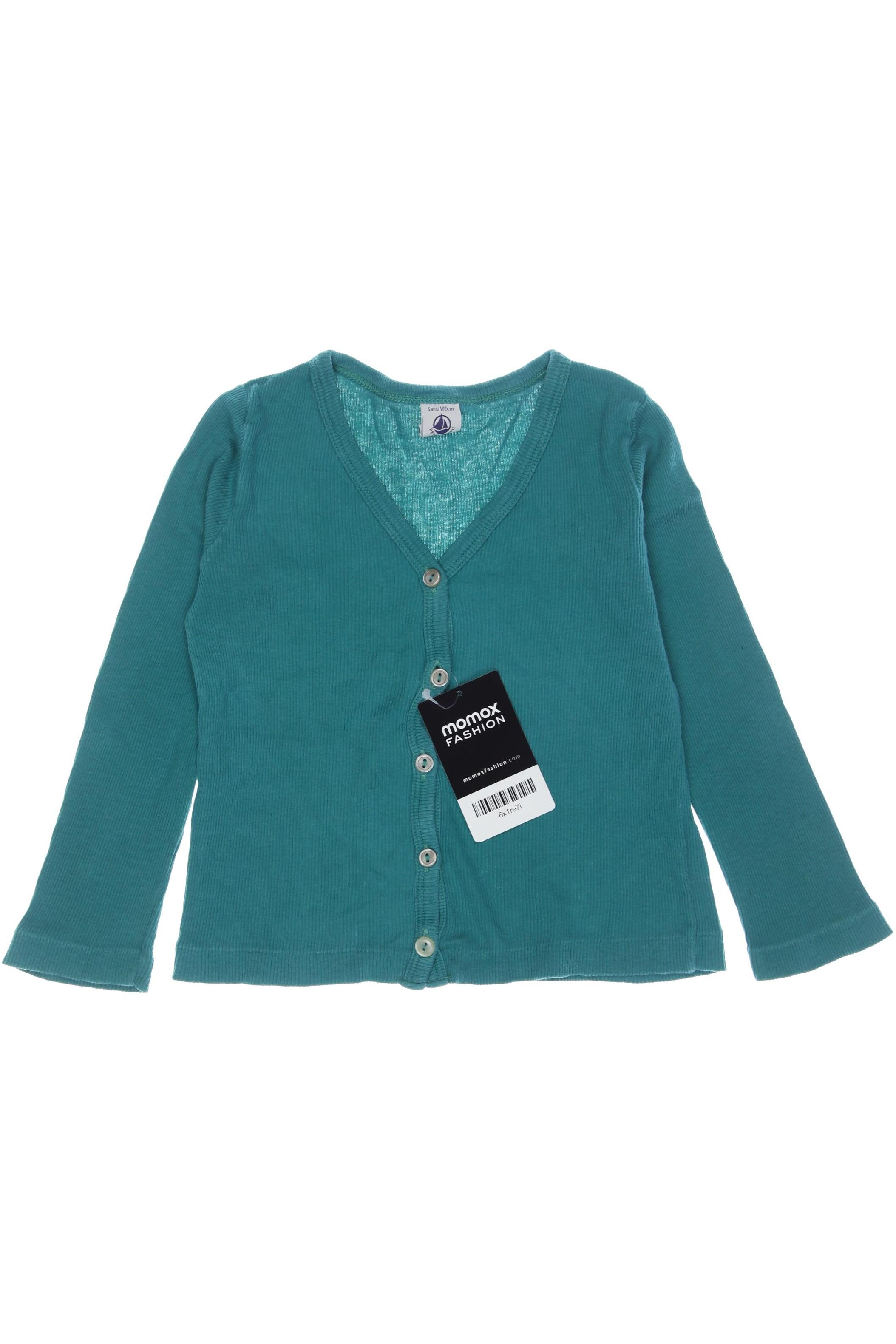 

Petit Bateau Damen Strickjacke, türkis, Gr. 104