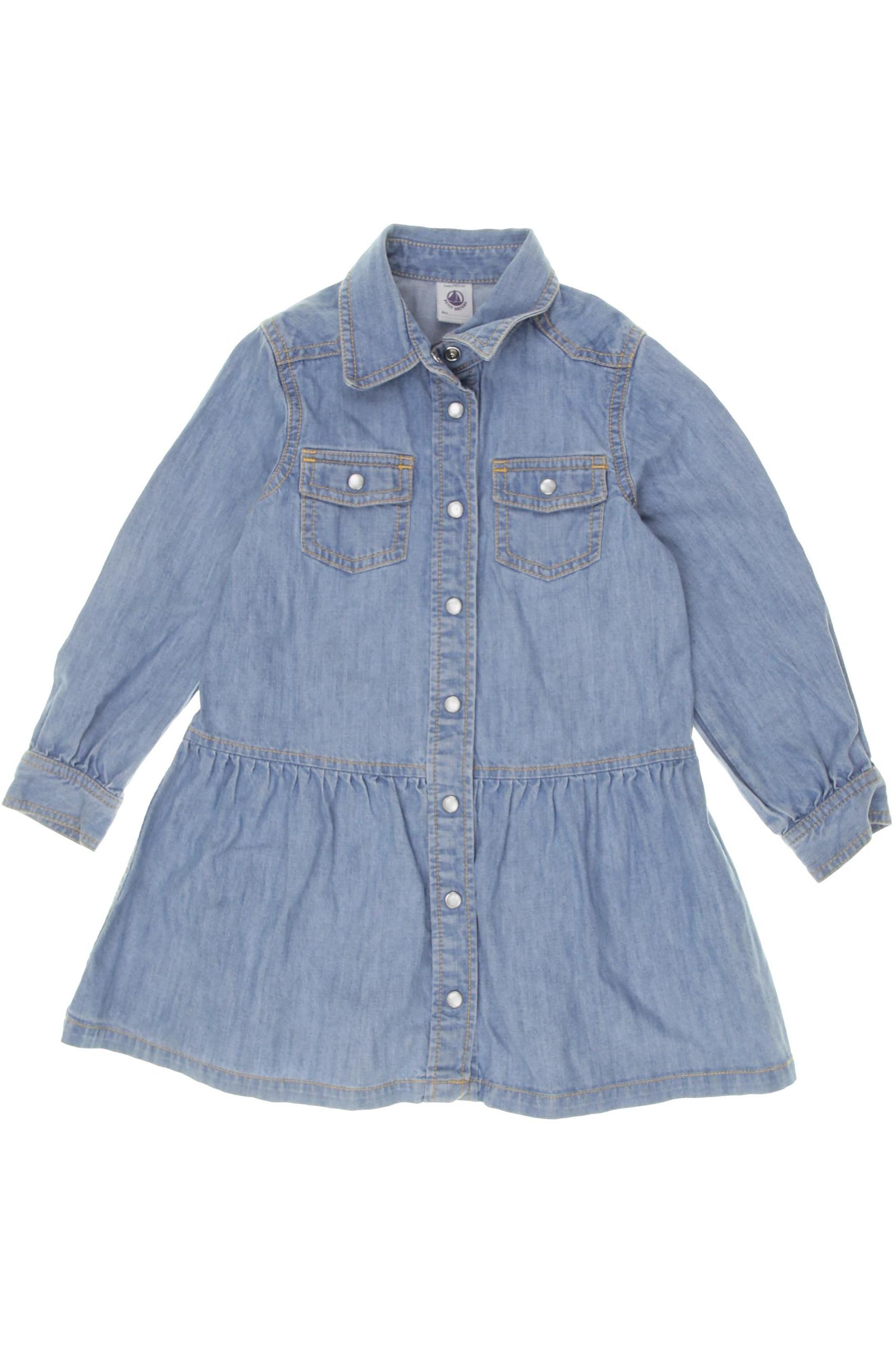 

Petit Bateau Mädchen Kleid, blau, Gr. 104