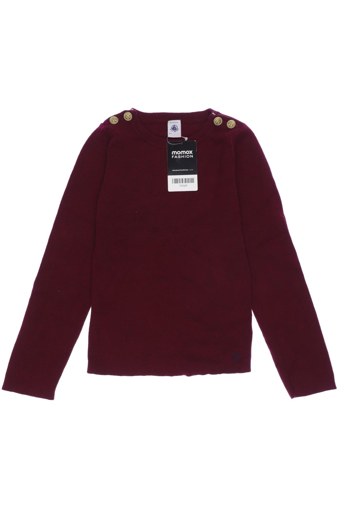 

Petit Bateau Damen Pullover, bordeaux, Gr. 8