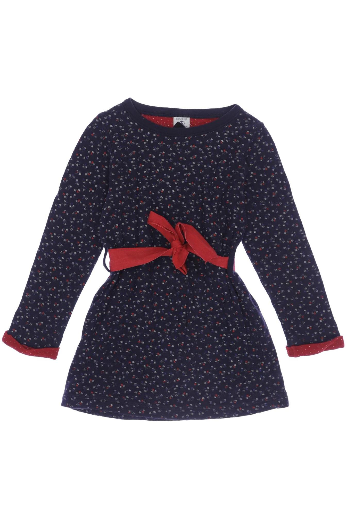 

Petit Bateau Mädchen Kleid, marineblau