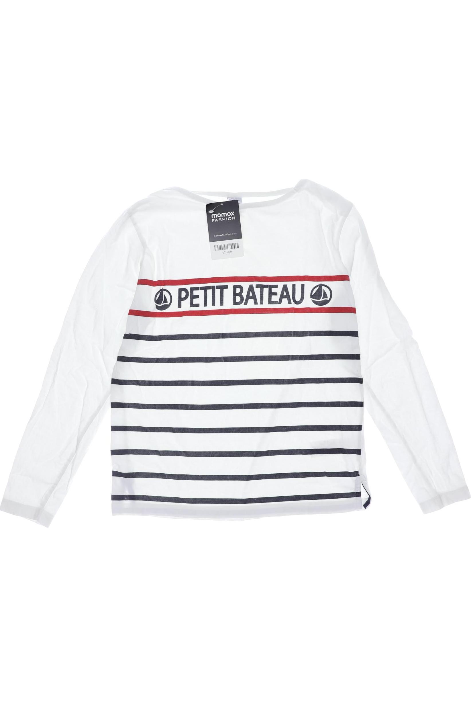 

Petit Bateau Mädchen Langarmshirt, weiß