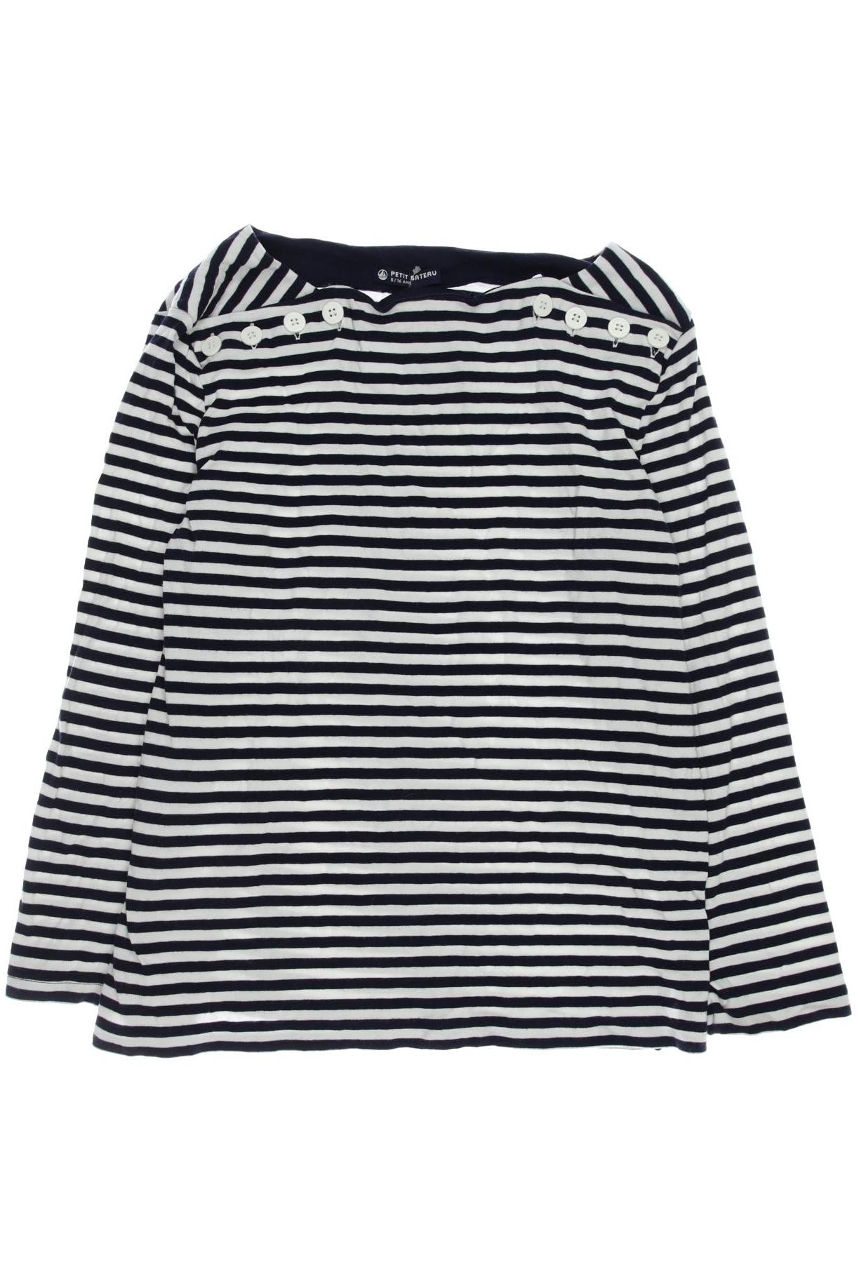

Petit Bateau Damen Langarmshirt, marineblau, Gr. 16