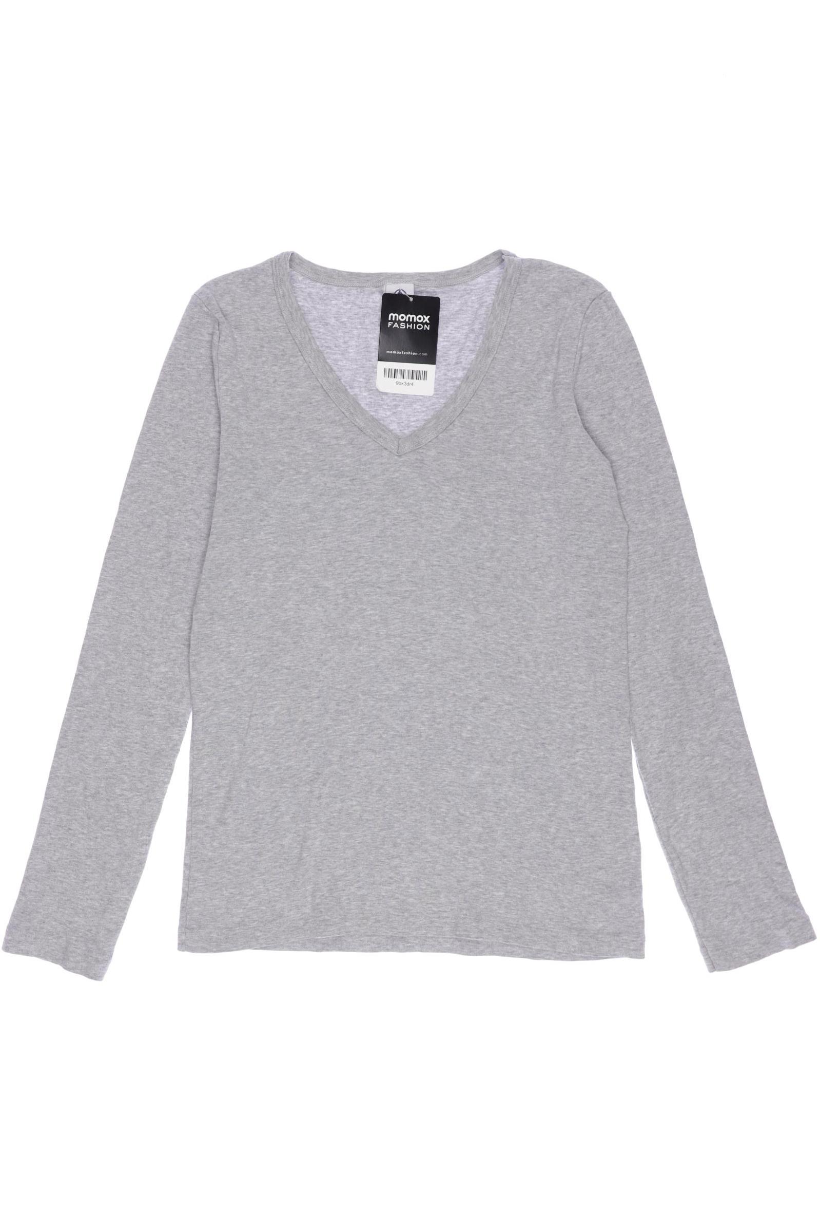 

Petit Bateau Damen Langarmshirt, grau, Gr. 188