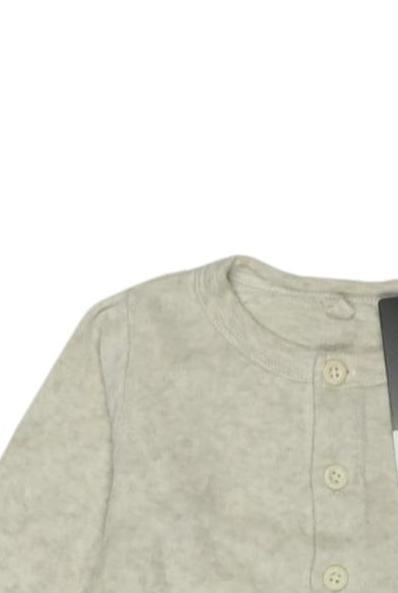 Thumbnail - Petit Bateau Mädchen Strickjacke, grau, Gr. 74