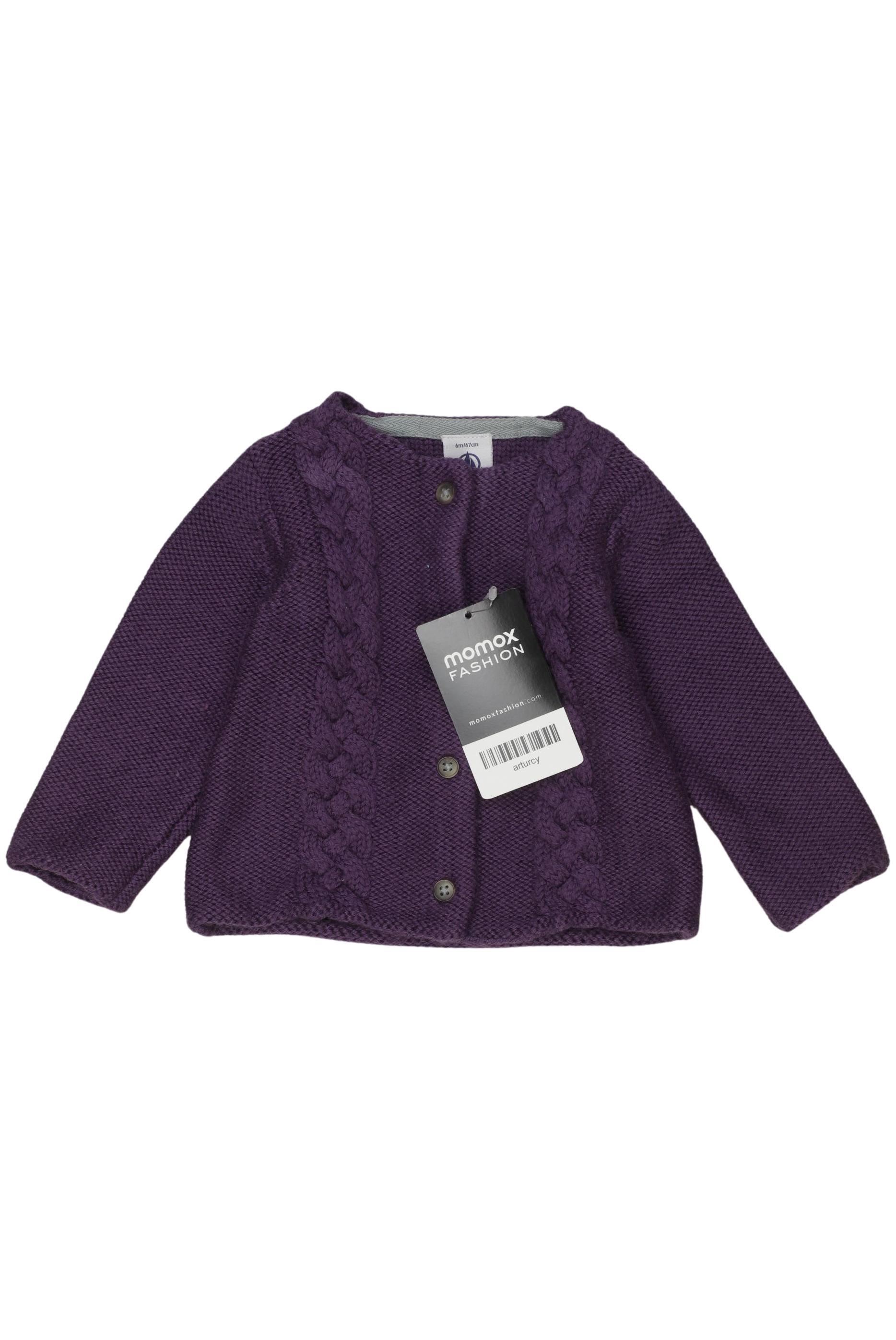 

Petit Bateau Mädchen Strickjacke, flieder, Gr. 68
